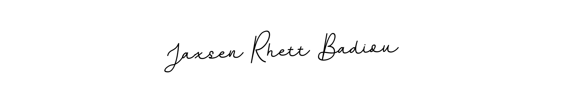 Use a signature maker to create a handwritten signature online. With this signature software, you can design (BallpointsItalic-DORy9) your own signature for name Jaxsen Rhett Badiou. Jaxsen Rhett Badiou signature style 11 images and pictures png