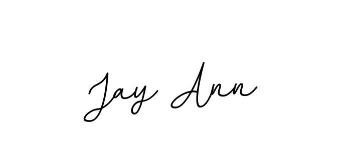 How to make Jay Ann signature? BallpointsItalic-DORy9 is a professional autograph style. Create handwritten signature for Jay Ann name. Jay Ann signature style 11 images and pictures png