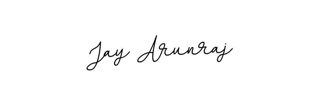 Make a beautiful signature design for name Jay Arunraj. With this signature (BallpointsItalic-DORy9) style, you can create a handwritten signature for free. Jay Arunraj signature style 11 images and pictures png