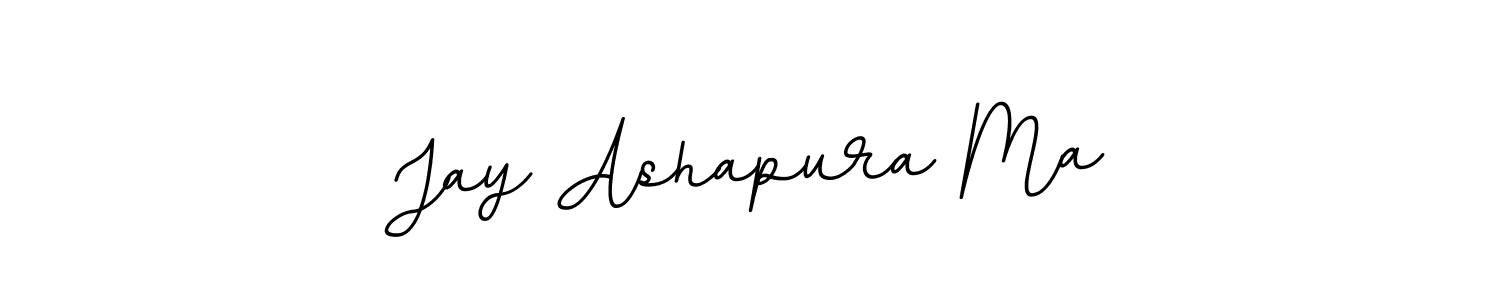 Make a beautiful signature design for name Jay Ashapura Ma. With this signature (BallpointsItalic-DORy9) style, you can create a handwritten signature for free. Jay Ashapura Ma signature style 11 images and pictures png