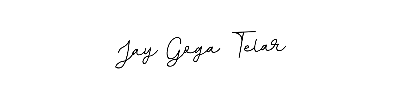 if you are searching for the best signature style for your name Jay Goga Telar. so please give up your signature search. here we have designed multiple signature styles  using BallpointsItalic-DORy9. Jay Goga Telar signature style 11 images and pictures png