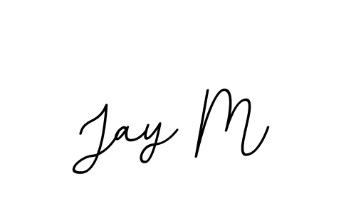 The best way (BallpointsItalic-DORy9) to make a short signature is to pick only two or three words in your name. The name Jay M include a total of six letters. For converting this name. Jay M signature style 11 images and pictures png