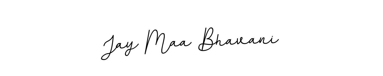 You can use this online signature creator to create a handwritten signature for the name Jay Maa Bhavani. This is the best online autograph maker. Jay Maa Bhavani signature style 11 images and pictures png