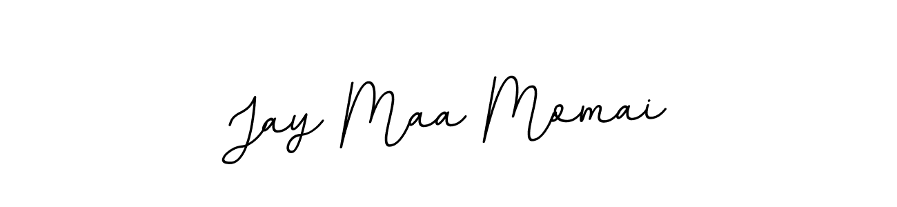 Similarly BallpointsItalic-DORy9 is the best handwritten signature design. Signature creator online .You can use it as an online autograph creator for name Jay Maa Momai. Jay Maa Momai signature style 11 images and pictures png