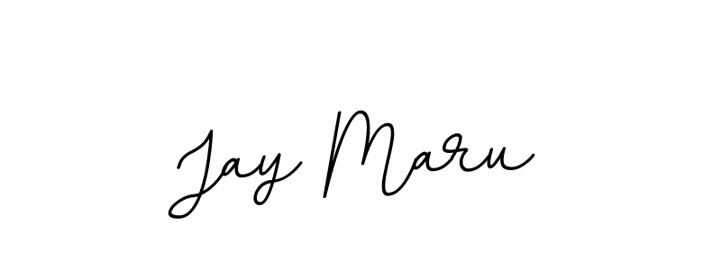 Jay Maru stylish signature style. Best Handwritten Sign (BallpointsItalic-DORy9) for my name. Handwritten Signature Collection Ideas for my name Jay Maru. Jay Maru signature style 11 images and pictures png