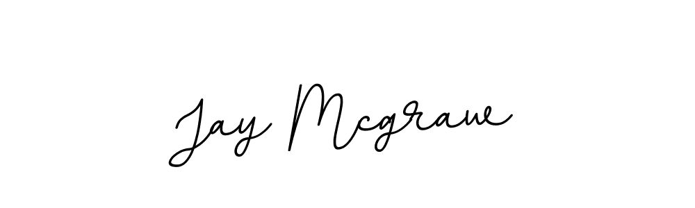 This is the best signature style for the Jay Mcgraw name. Also you like these signature font (BallpointsItalic-DORy9). Mix name signature. Jay Mcgraw signature style 11 images and pictures png