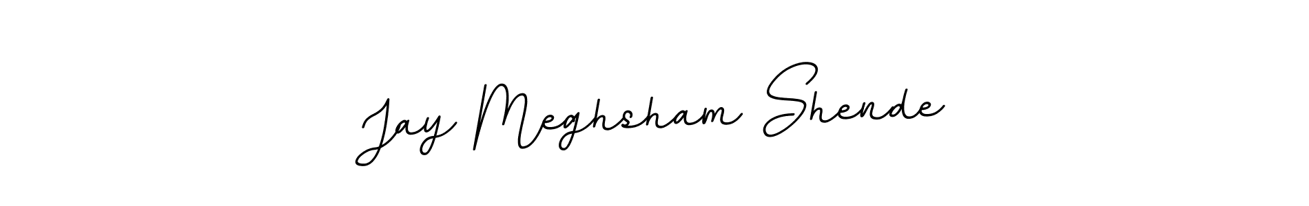 How to make Jay Meghsham Shende signature? BallpointsItalic-DORy9 is a professional autograph style. Create handwritten signature for Jay Meghsham Shende name. Jay Meghsham Shende signature style 11 images and pictures png