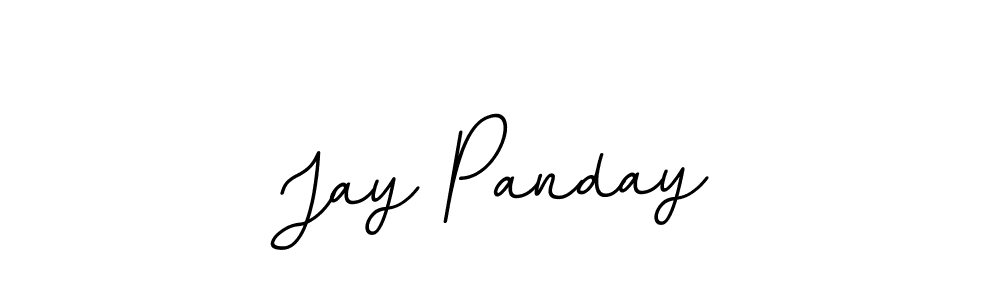 The best way (BallpointsItalic-DORy9) to make a short signature is to pick only two or three words in your name. The name Jay Panday include a total of six letters. For converting this name. Jay Panday signature style 11 images and pictures png