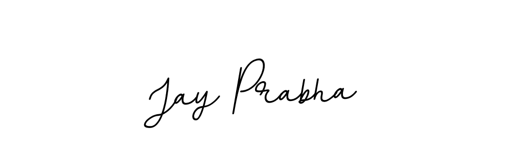 Jay Prabha stylish signature style. Best Handwritten Sign (BallpointsItalic-DORy9) for my name. Handwritten Signature Collection Ideas for my name Jay Prabha. Jay Prabha signature style 11 images and pictures png