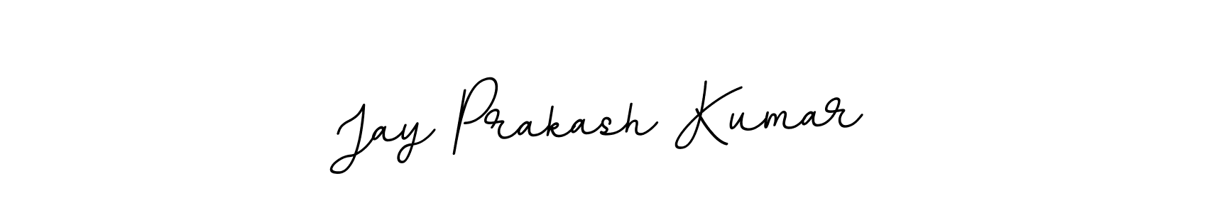 Use a signature maker to create a handwritten signature online. With this signature software, you can design (BallpointsItalic-DORy9) your own signature for name Jay Prakash Kumar. Jay Prakash Kumar signature style 11 images and pictures png