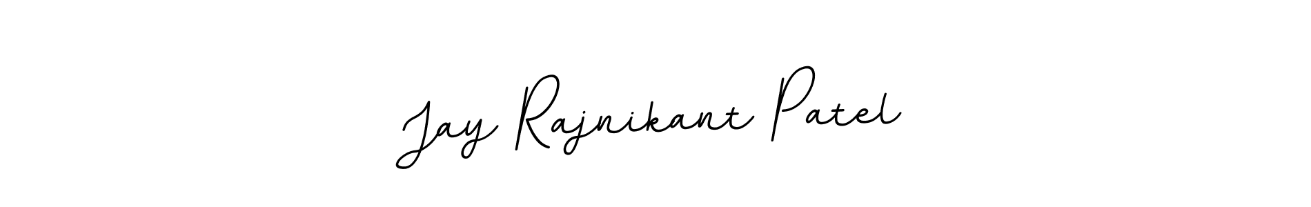 Use a signature maker to create a handwritten signature online. With this signature software, you can design (BallpointsItalic-DORy9) your own signature for name Jay Rajnikant Patel. Jay Rajnikant Patel signature style 11 images and pictures png