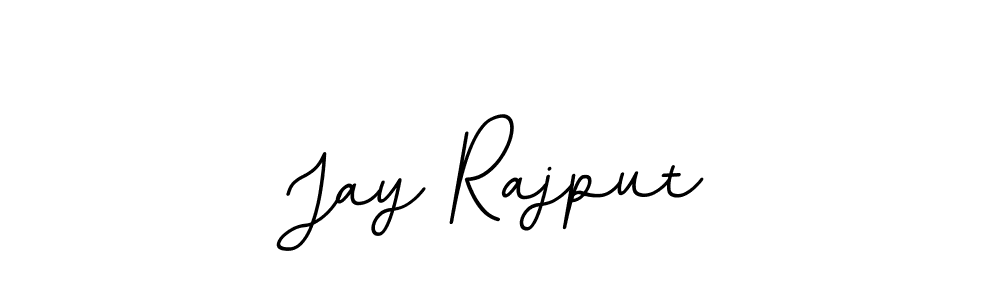 Jay Rajput stylish signature style. Best Handwritten Sign (BallpointsItalic-DORy9) for my name. Handwritten Signature Collection Ideas for my name Jay Rajput. Jay Rajput signature style 11 images and pictures png