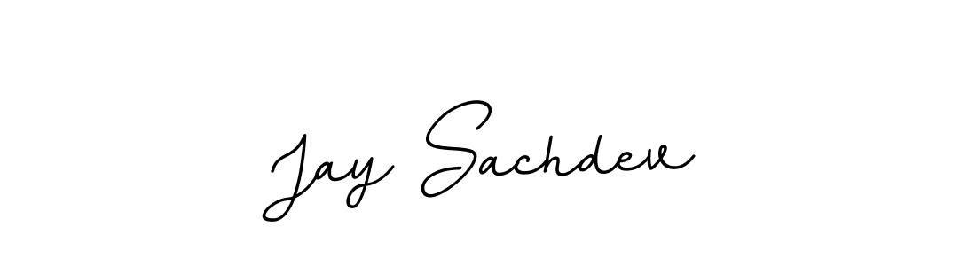 Jay Sachdev stylish signature style. Best Handwritten Sign (BallpointsItalic-DORy9) for my name. Handwritten Signature Collection Ideas for my name Jay Sachdev. Jay Sachdev signature style 11 images and pictures png