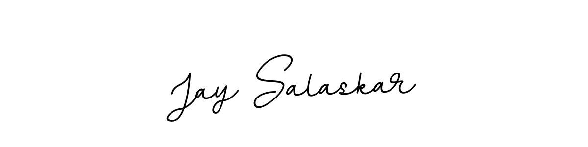 if you are searching for the best signature style for your name Jay Salaskar. so please give up your signature search. here we have designed multiple signature styles  using BallpointsItalic-DORy9. Jay Salaskar signature style 11 images and pictures png