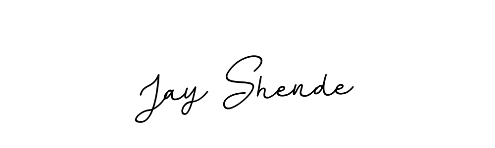 if you are searching for the best signature style for your name Jay Shende. so please give up your signature search. here we have designed multiple signature styles  using BallpointsItalic-DORy9. Jay Shende signature style 11 images and pictures png