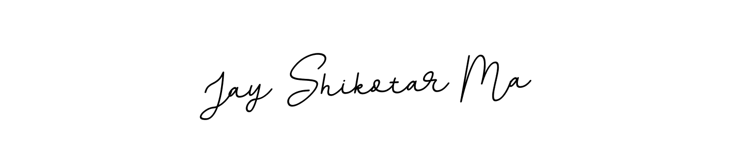Design your own signature with our free online signature maker. With this signature software, you can create a handwritten (BallpointsItalic-DORy9) signature for name Jay Shikotar Ma. Jay Shikotar Ma signature style 11 images and pictures png