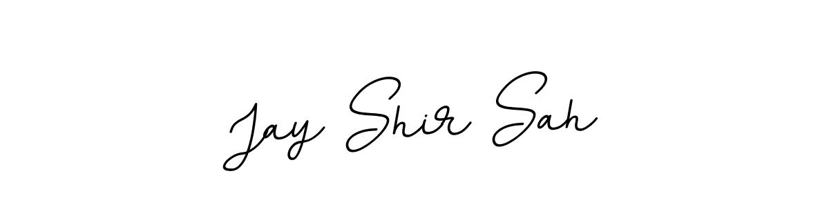 Design your own signature with our free online signature maker. With this signature software, you can create a handwritten (BallpointsItalic-DORy9) signature for name Jay Shir Sah. Jay Shir Sah signature style 11 images and pictures png