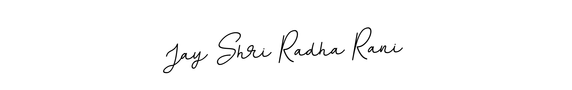 It looks lik you need a new signature style for name Jay Shri Radha Rani. Design unique handwritten (BallpointsItalic-DORy9) signature with our free signature maker in just a few clicks. Jay Shri Radha Rani signature style 11 images and pictures png