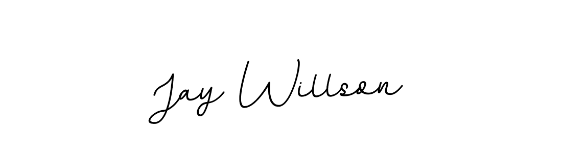 You should practise on your own different ways (BallpointsItalic-DORy9) to write your name (Jay Willson) in signature. don't let someone else do it for you. Jay Willson signature style 11 images and pictures png