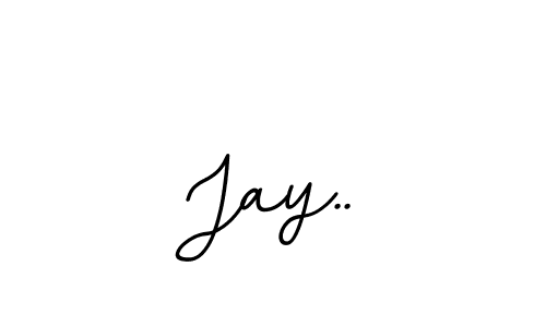 Also we have Jay.. name is the best signature style. Create professional handwritten signature collection using BallpointsItalic-DORy9 autograph style. Jay.. signature style 11 images and pictures png