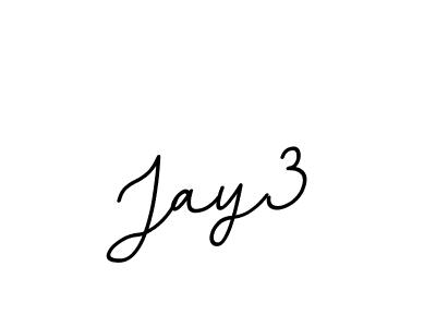 How to make Jay3 signature? BallpointsItalic-DORy9 is a professional autograph style. Create handwritten signature for Jay3 name. Jay3 signature style 11 images and pictures png