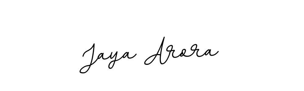 It looks lik you need a new signature style for name Jaya Arora. Design unique handwritten (BallpointsItalic-DORy9) signature with our free signature maker in just a few clicks. Jaya Arora signature style 11 images and pictures png