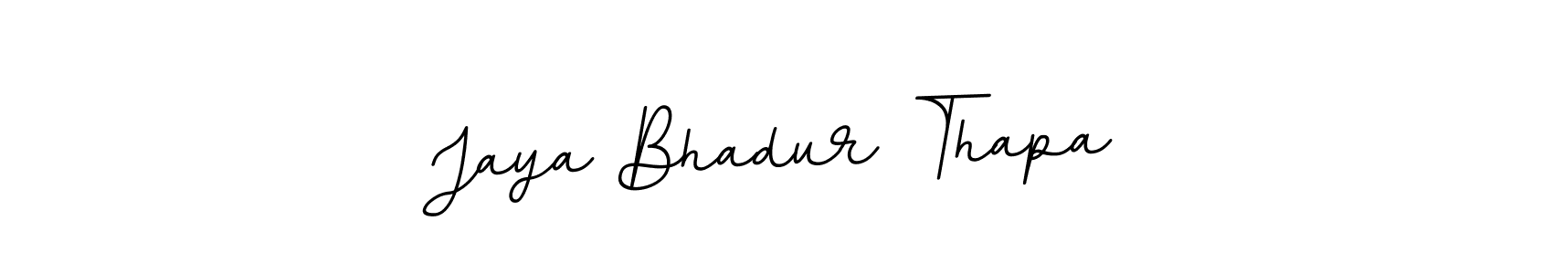 BallpointsItalic-DORy9 is a professional signature style that is perfect for those who want to add a touch of class to their signature. It is also a great choice for those who want to make their signature more unique. Get Jaya Bhadur Thapa name to fancy signature for free. Jaya Bhadur Thapa signature style 11 images and pictures png