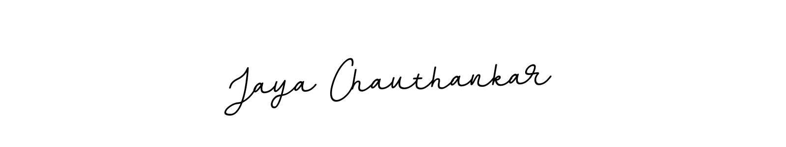 Here are the top 10 professional signature styles for the name Jaya Chauthankar. These are the best autograph styles you can use for your name. Jaya Chauthankar signature style 11 images and pictures png