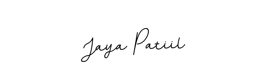 Also we have Jaya Patiil name is the best signature style. Create professional handwritten signature collection using BallpointsItalic-DORy9 autograph style. Jaya Patiil signature style 11 images and pictures png