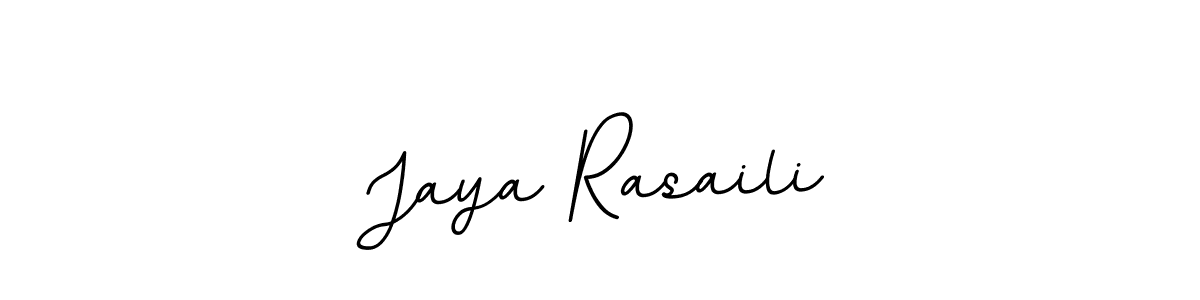 How to make Jaya Rasaili signature? BallpointsItalic-DORy9 is a professional autograph style. Create handwritten signature for Jaya Rasaili name. Jaya Rasaili signature style 11 images and pictures png