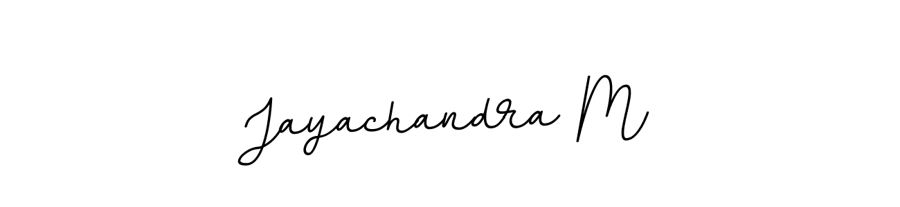 It looks lik you need a new signature style for name Jayachandra M. Design unique handwritten (BallpointsItalic-DORy9) signature with our free signature maker in just a few clicks. Jayachandra M signature style 11 images and pictures png