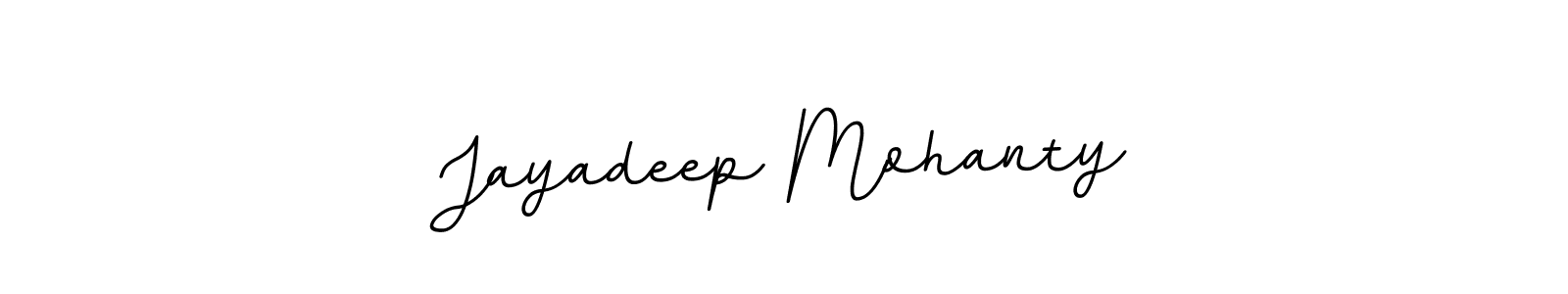 You should practise on your own different ways (BallpointsItalic-DORy9) to write your name (Jayadeep Mohanty) in signature. don't let someone else do it for you. Jayadeep Mohanty signature style 11 images and pictures png