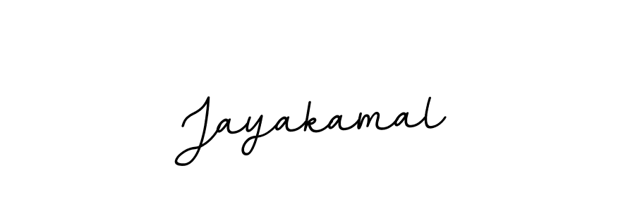 Design your own signature with our free online signature maker. With this signature software, you can create a handwritten (BallpointsItalic-DORy9) signature for name Jayakamal. Jayakamal signature style 11 images and pictures png