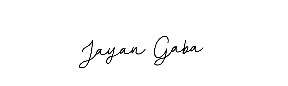 You should practise on your own different ways (BallpointsItalic-DORy9) to write your name (Jayan Gaba) in signature. don't let someone else do it for you. Jayan Gaba signature style 11 images and pictures png