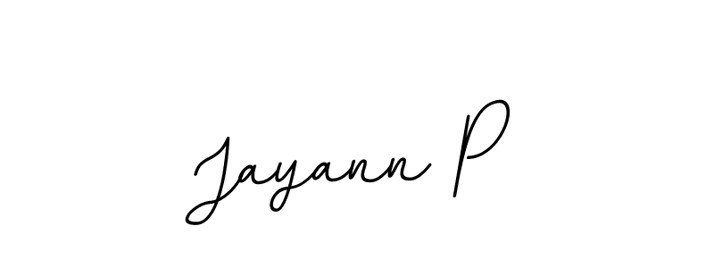 Also we have Jayann P name is the best signature style. Create professional handwritten signature collection using BallpointsItalic-DORy9 autograph style. Jayann P signature style 11 images and pictures png