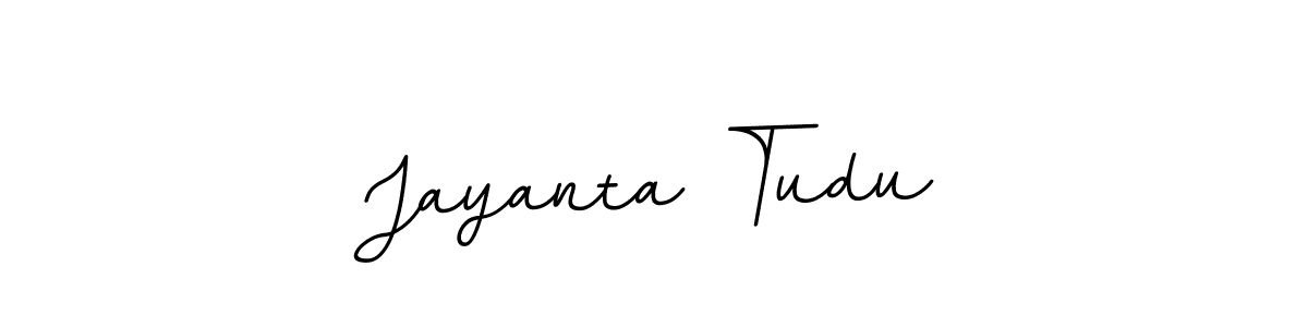 Create a beautiful signature design for name Jayanta Tudu. With this signature (BallpointsItalic-DORy9) fonts, you can make a handwritten signature for free. Jayanta Tudu signature style 11 images and pictures png