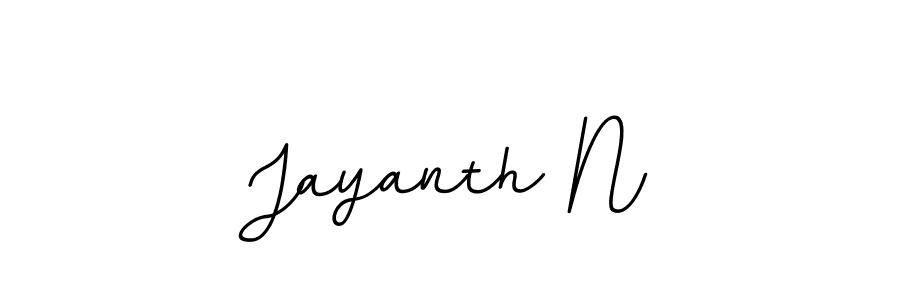 Jayanth N stylish signature style. Best Handwritten Sign (BallpointsItalic-DORy9) for my name. Handwritten Signature Collection Ideas for my name Jayanth N. Jayanth N signature style 11 images and pictures png
