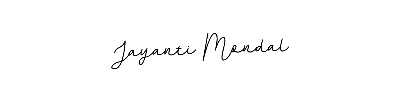 The best way (BallpointsItalic-DORy9) to make a short signature is to pick only two or three words in your name. The name Jayanti Mondal include a total of six letters. For converting this name. Jayanti Mondal signature style 11 images and pictures png