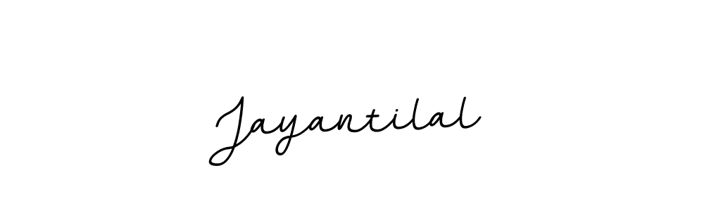 How to make Jayantilal name signature. Use BallpointsItalic-DORy9 style for creating short signs online. This is the latest handwritten sign. Jayantilal signature style 11 images and pictures png