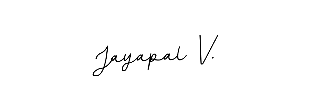 How to make Jayapal V. signature? BallpointsItalic-DORy9 is a professional autograph style. Create handwritten signature for Jayapal V. name. Jayapal V. signature style 11 images and pictures png