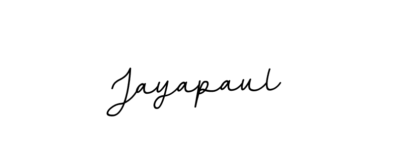 How to make Jayapaul name signature. Use BallpointsItalic-DORy9 style for creating short signs online. This is the latest handwritten sign. Jayapaul signature style 11 images and pictures png