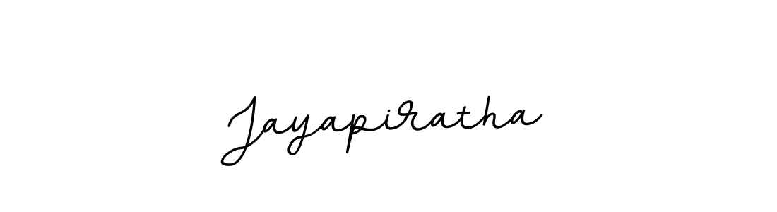 Design your own signature with our free online signature maker. With this signature software, you can create a handwritten (BallpointsItalic-DORy9) signature for name Jayapiratha. Jayapiratha signature style 11 images and pictures png