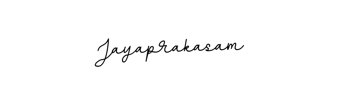 Design your own signature with our free online signature maker. With this signature software, you can create a handwritten (BallpointsItalic-DORy9) signature for name Jayaprakasam. Jayaprakasam signature style 11 images and pictures png