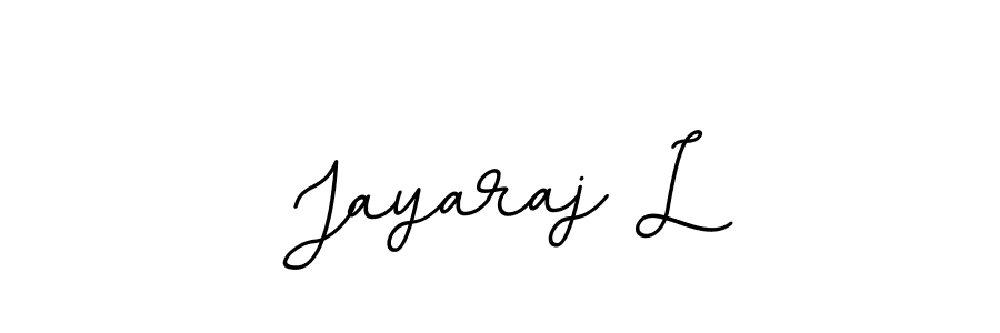 It looks lik you need a new signature style for name Jayaraj L. Design unique handwritten (BallpointsItalic-DORy9) signature with our free signature maker in just a few clicks. Jayaraj L signature style 11 images and pictures png