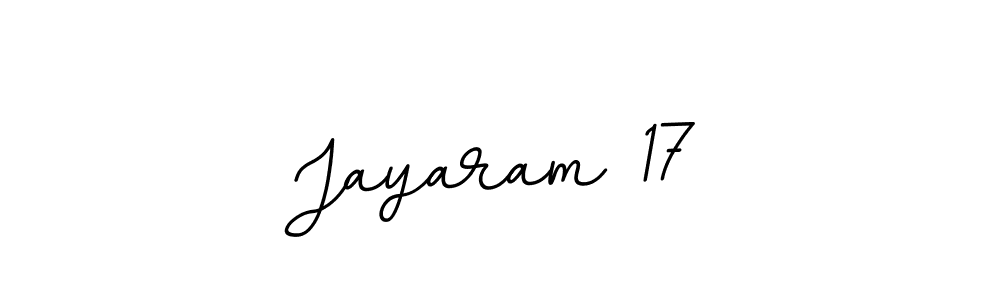 Use a signature maker to create a handwritten signature online. With this signature software, you can design (BallpointsItalic-DORy9) your own signature for name Jayaram 17. Jayaram 17 signature style 11 images and pictures png