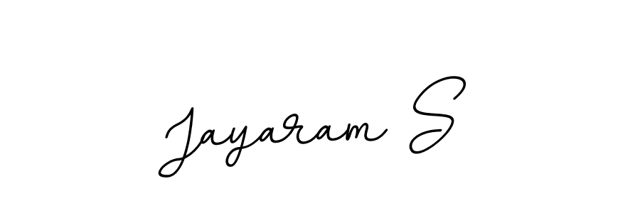 Create a beautiful signature design for name Jayaram S. With this signature (BallpointsItalic-DORy9) fonts, you can make a handwritten signature for free. Jayaram S signature style 11 images and pictures png