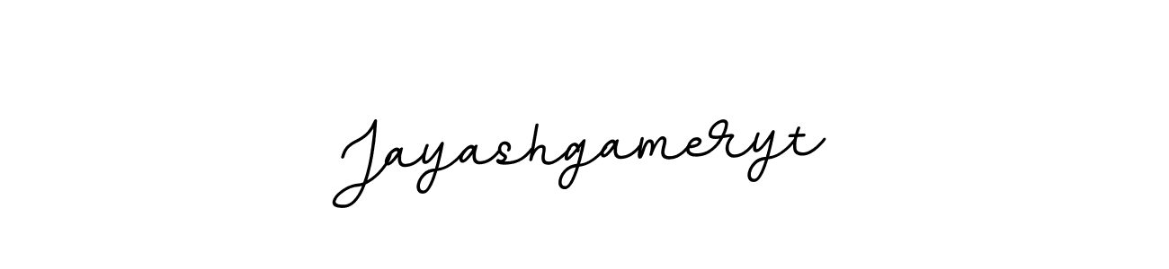 It looks lik you need a new signature style for name Jayashgameryt. Design unique handwritten (BallpointsItalic-DORy9) signature with our free signature maker in just a few clicks. Jayashgameryt signature style 11 images and pictures png