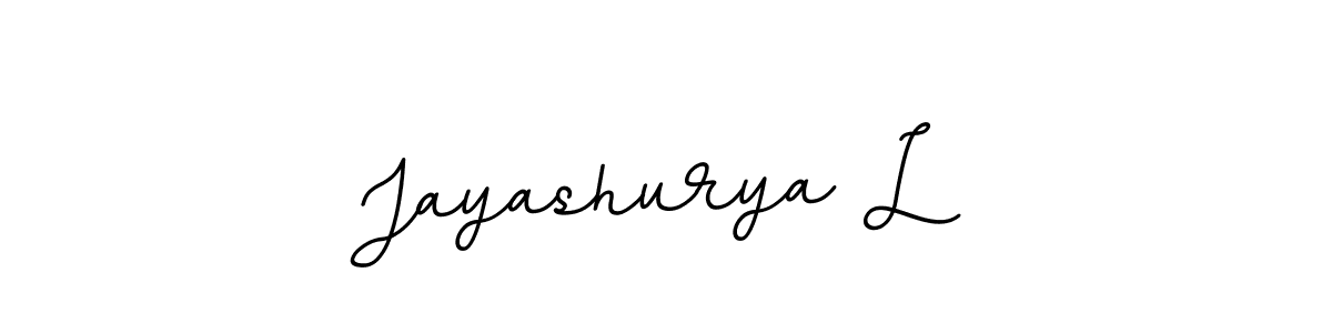 How to make Jayashurya L signature? BallpointsItalic-DORy9 is a professional autograph style. Create handwritten signature for Jayashurya L name. Jayashurya L signature style 11 images and pictures png