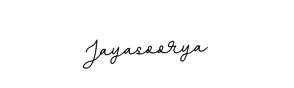 How to make Jayasoorya signature? BallpointsItalic-DORy9 is a professional autograph style. Create handwritten signature for Jayasoorya name. Jayasoorya signature style 11 images and pictures png