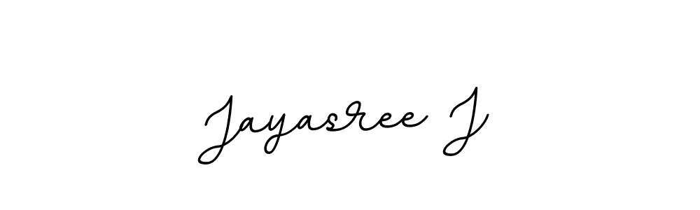 Also we have Jayasree J name is the best signature style. Create professional handwritten signature collection using BallpointsItalic-DORy9 autograph style. Jayasree J signature style 11 images and pictures png